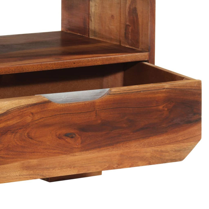 Comodă Tv, 110X30X40 Cm, Lemn Masiv De Acacia