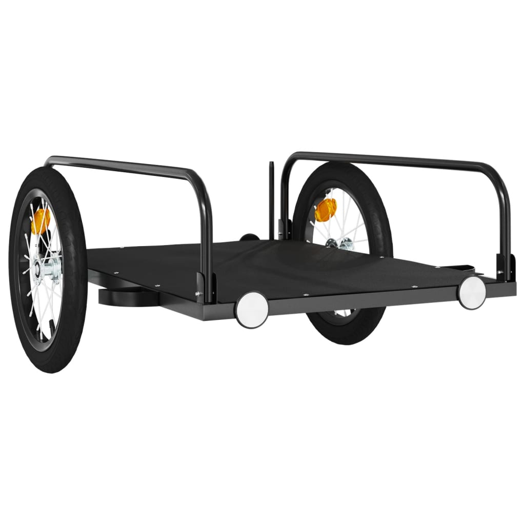 Remorcă De Bicicletă, Negru, , Fier