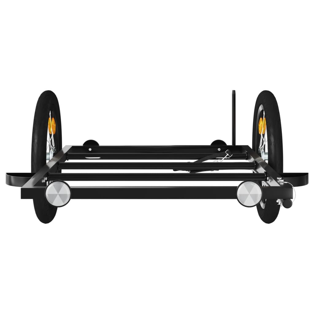 Remorcă De Bicicletă, Negru, , Fier
