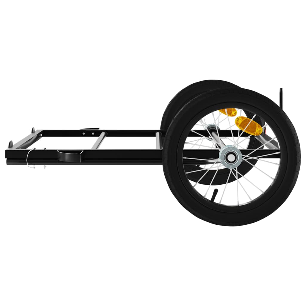 Remorcă De Bicicletă, Negru, , Fier