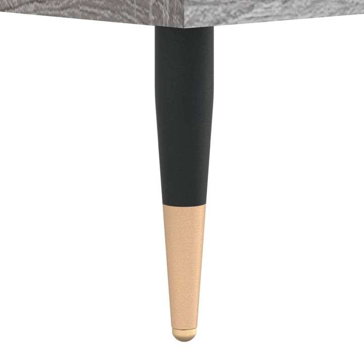 Dulap Pentru Discuri Gri Sonoma 85X38X48 Cm Lemn Prelucrat