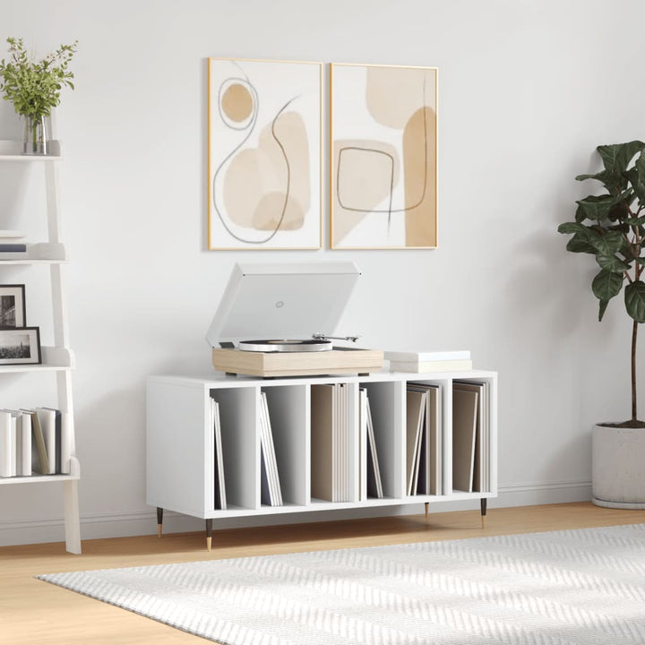 Dulap Pentru Discuri Gri Sonoma, 100X38X48 Cm, Lemn Prelucrat