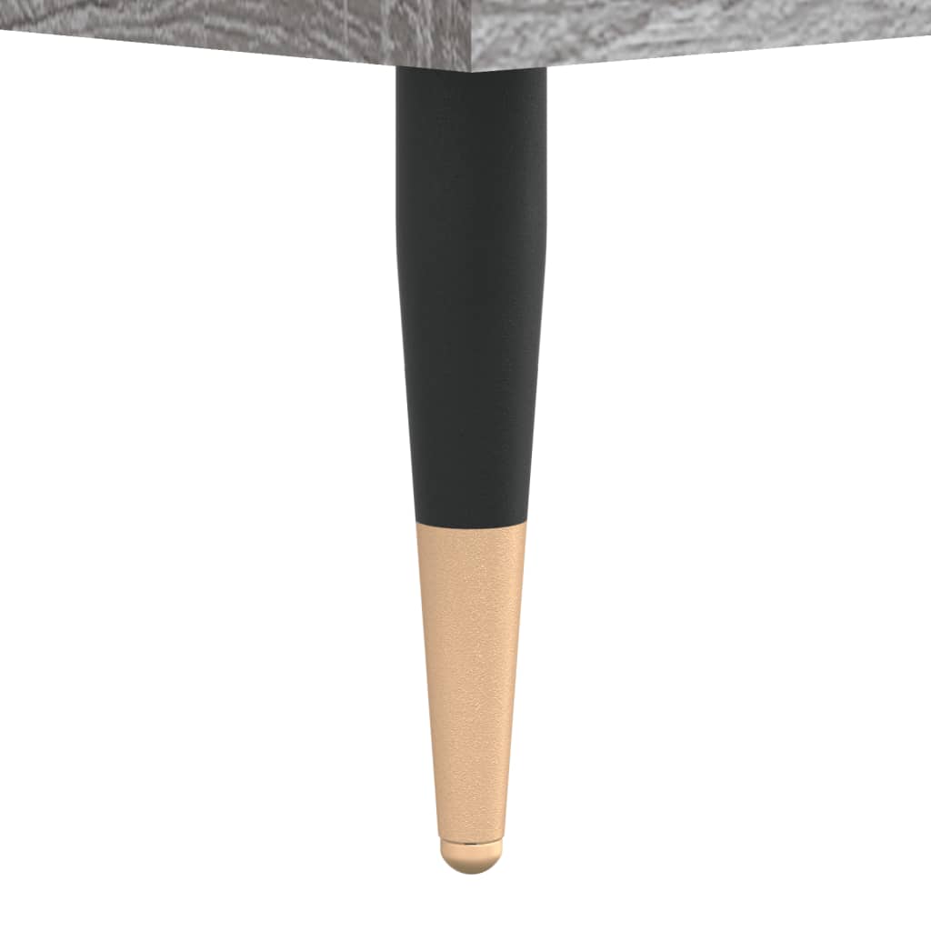 Dulap Pentru Discuri Gri Sonoma, 100X38X48 Cm, Lemn Prelucrat
