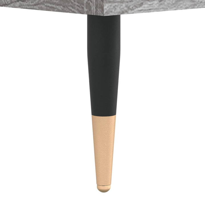Dulap Pentru Discuri Gri Sonoma, 100X38X48 Cm, Lemn Prelucrat