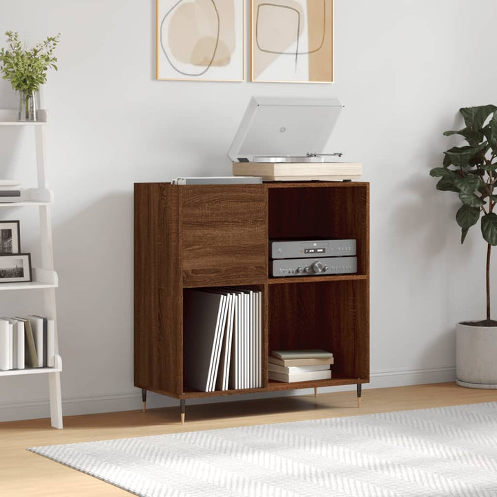Dulap Pentru Discuri 84,5X38X89 Cm Lemn Compozit