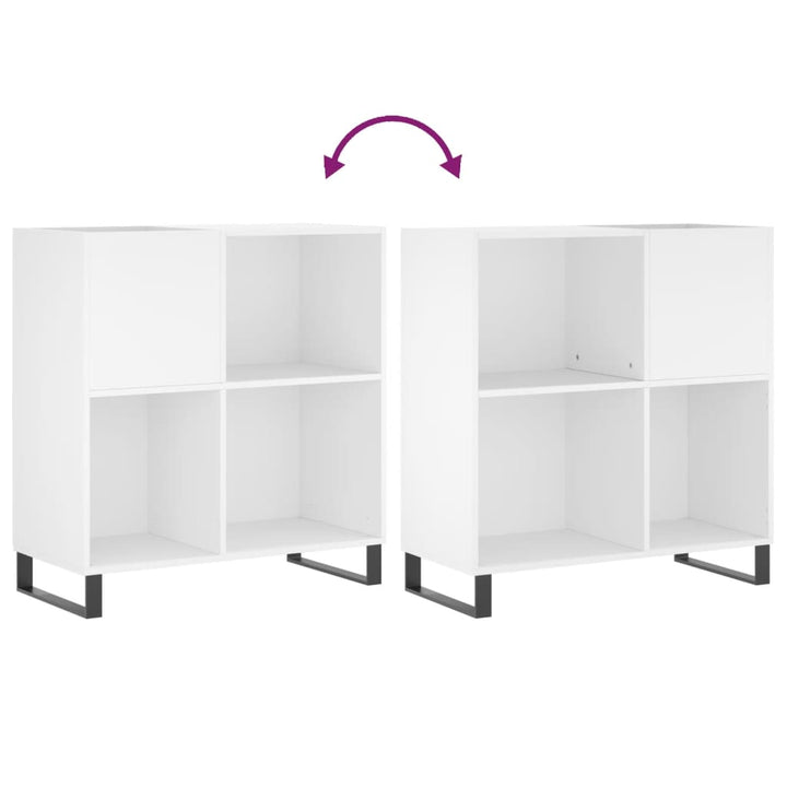 Dulap Pentru Discuri, , 84,5X38X89 Cm, Lemn Compozit