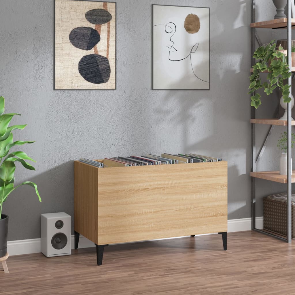 Dulap Pentru Discuri 74,5X38X48 Cm Lemn Prelucrat