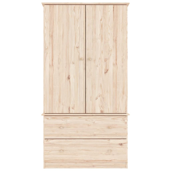 Dulap „Alta”, 90X55X170 Cm, Lemn Masiv De Pin