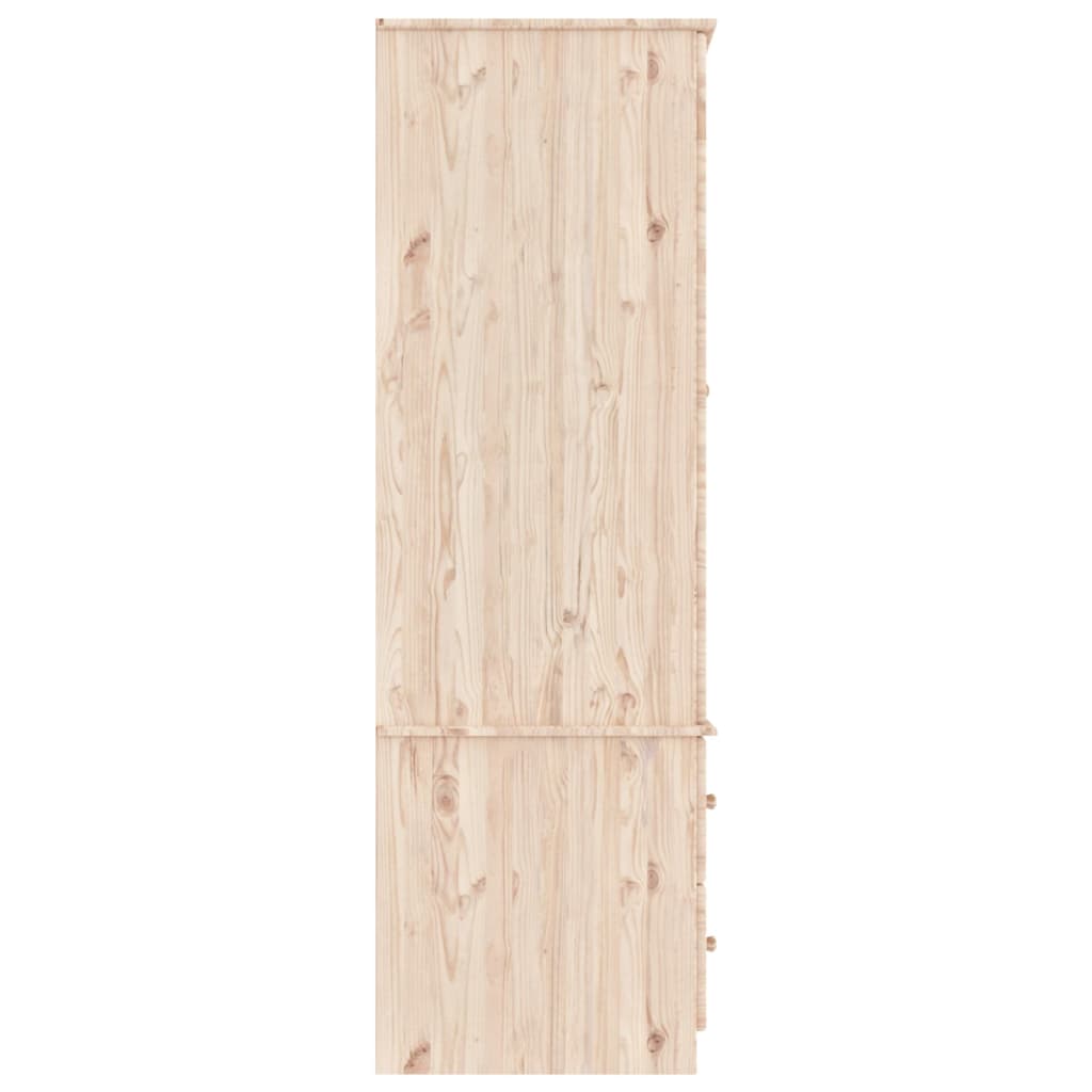 Dulap „Alta”, 90X55X170 Cm, Lemn Masiv De Pin