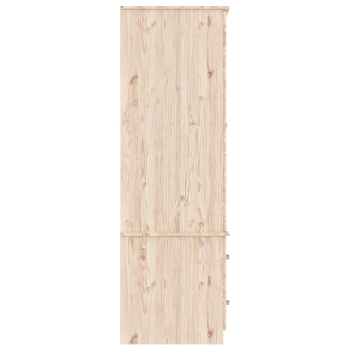 Dulap „Alta”, 90X55X170 Cm, Lemn Masiv De Pin