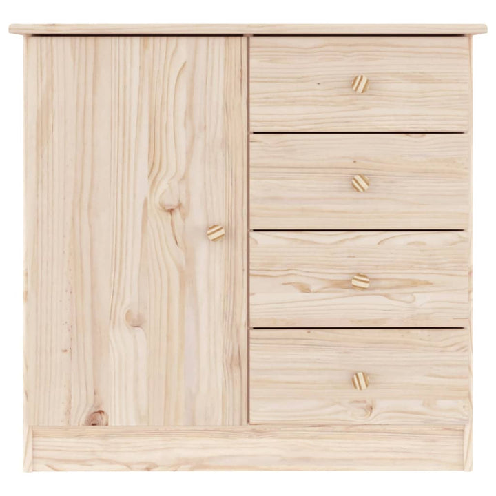 Dulap Alta, 77X35X73 Cm, Lemn Masiv De Pin