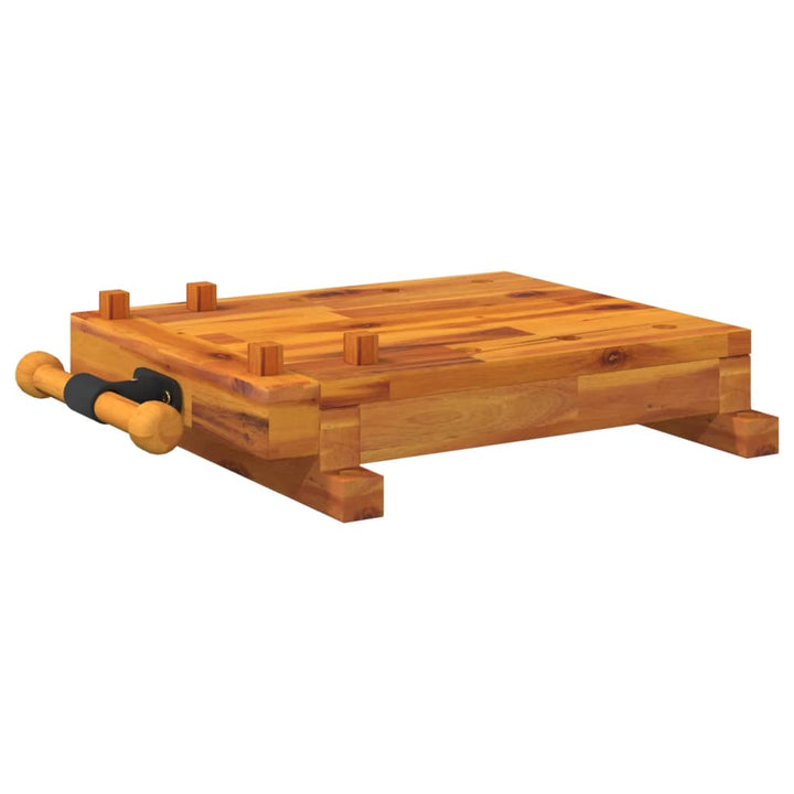 Blat Pentru Banc De Lucru Cu Menghină, 52X44X9,5 Cm Lemn Acacia
