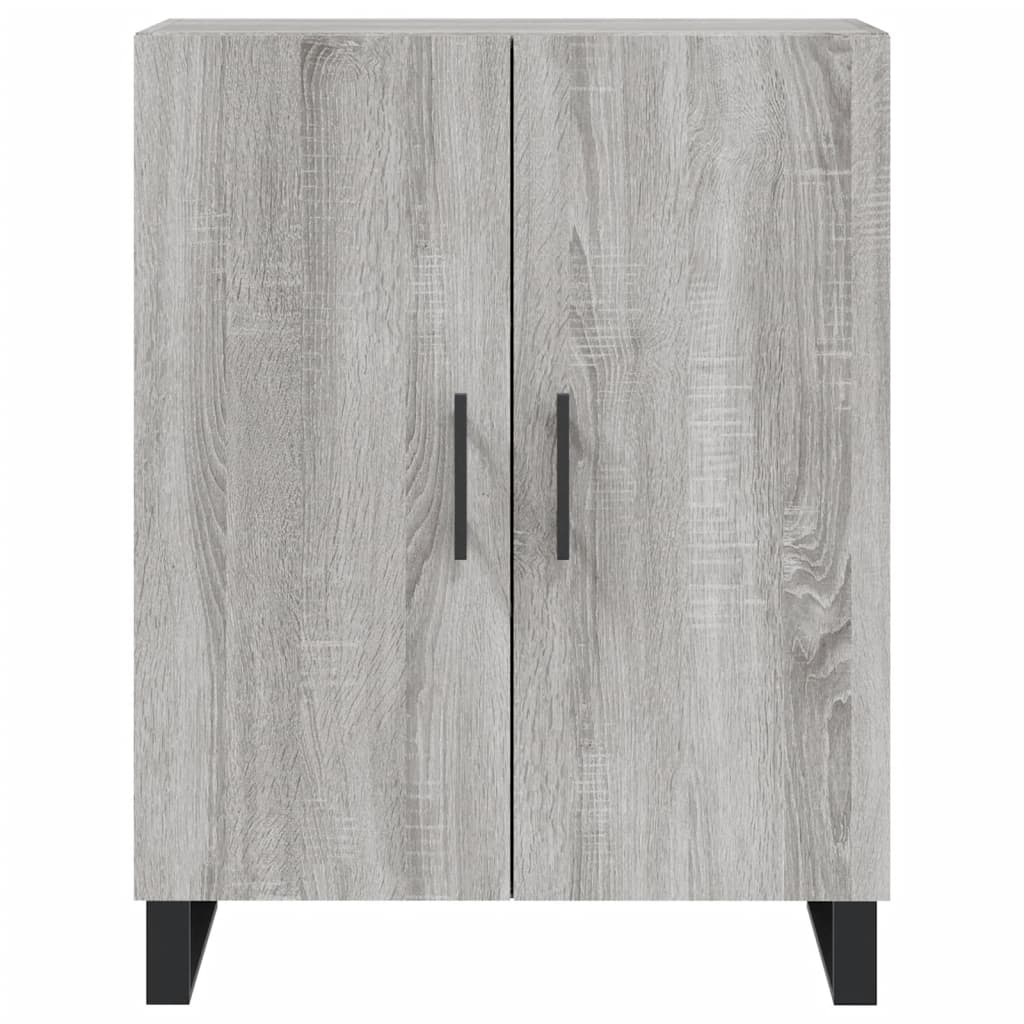 Dulap Înalt, Gri Sonoma, 69,5X34X180 Cm, Lemn Compozit