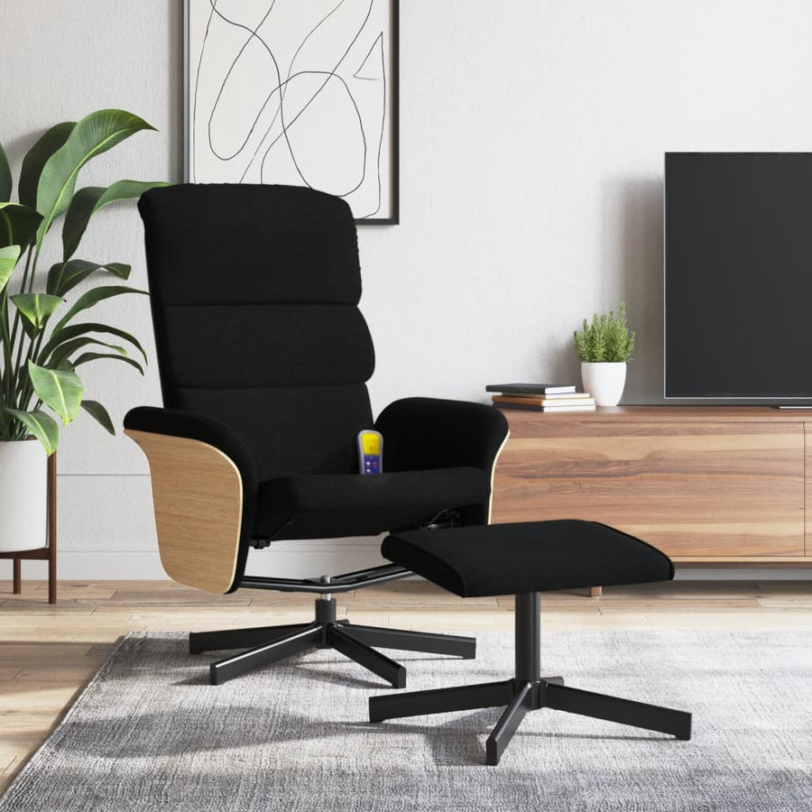 Scaun Rabatabil Cu Taburet, , Material Textil
