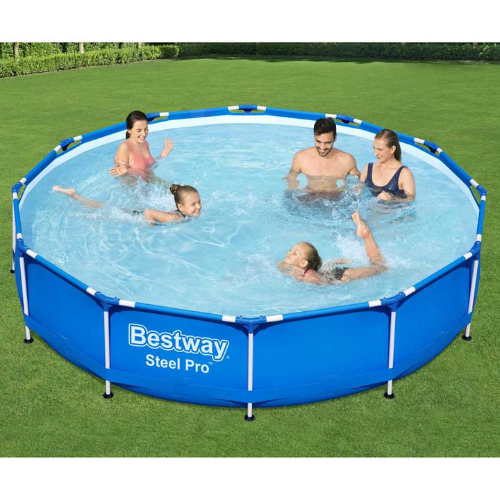 Bestway Piscină Cu Cadru Steel Pro, 366 X 76 Cm