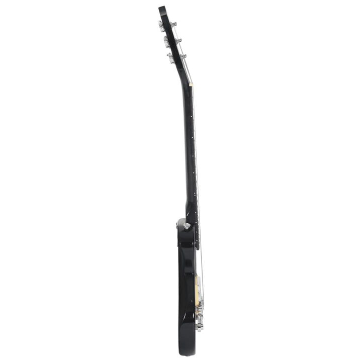 Chitara Electrică Pentru Copii, Cu Husă, Maro/Negru, 3/4 30"