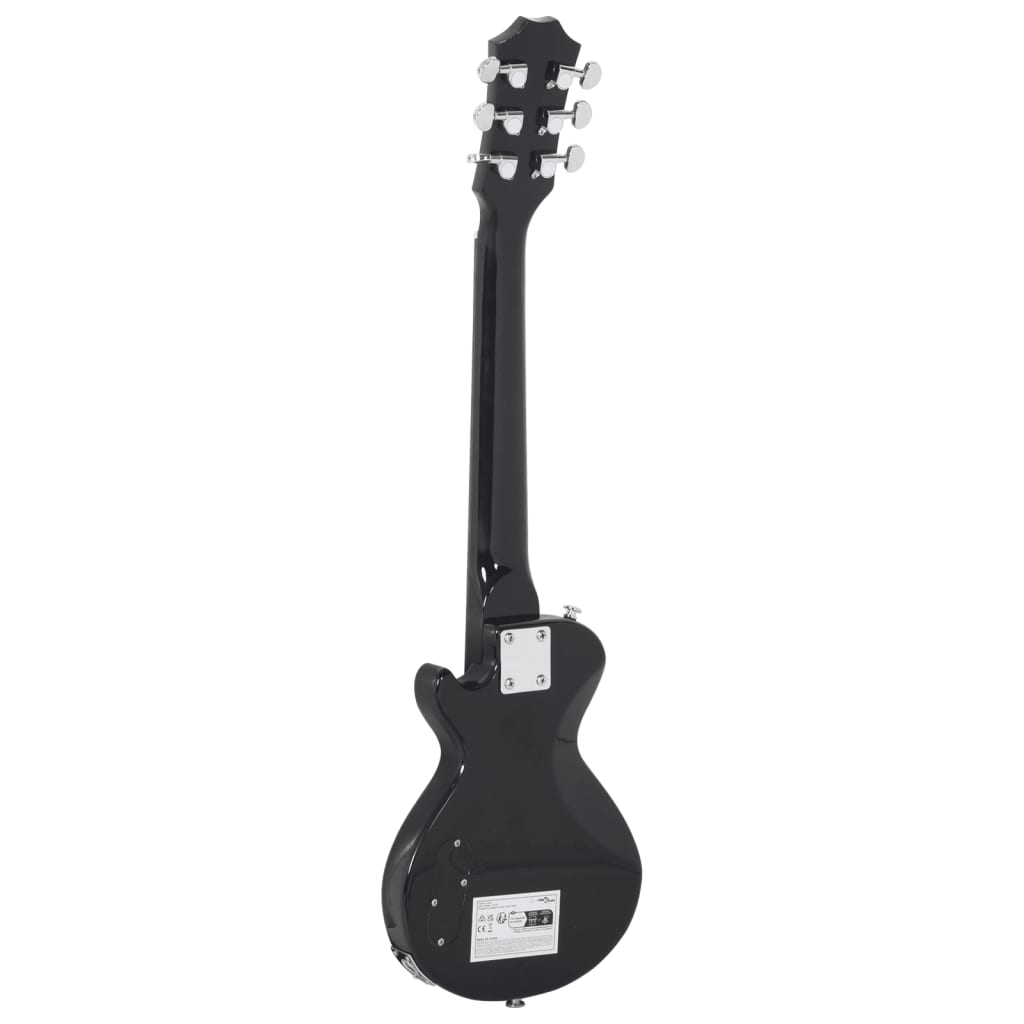 Chitara Electrică Pentru Copii, Cu Husă, Maro/Negru, 3/4 30"