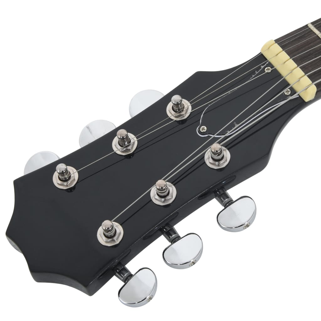 Chitara Electrică Pentru Copii, Cu Husă, Maro/Negru, 3/4 30"