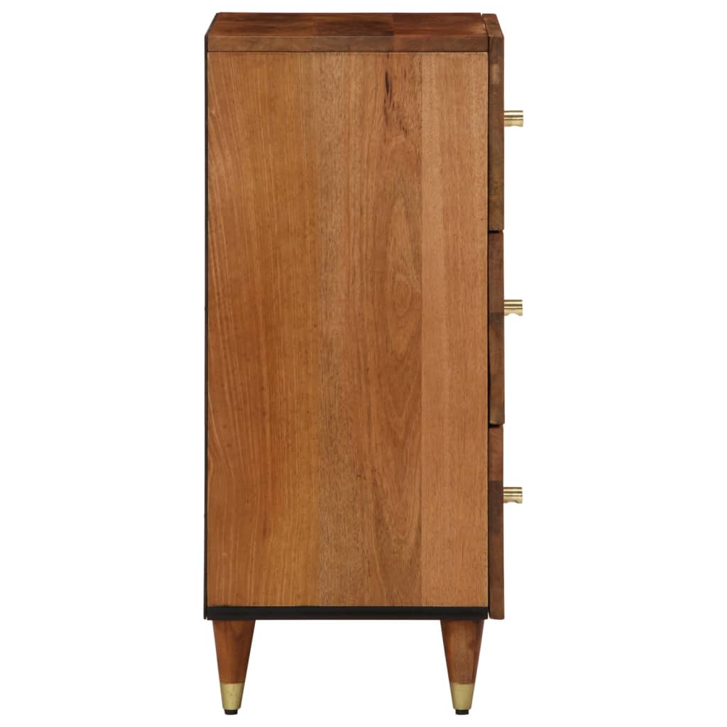 Dulap Lateral, 40X33X75 Cm, Lemn Masiv De Mango