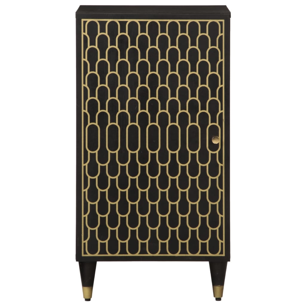 Dulap Lateral, 40X33X75 Cm, Lemn Masiv De Mango
