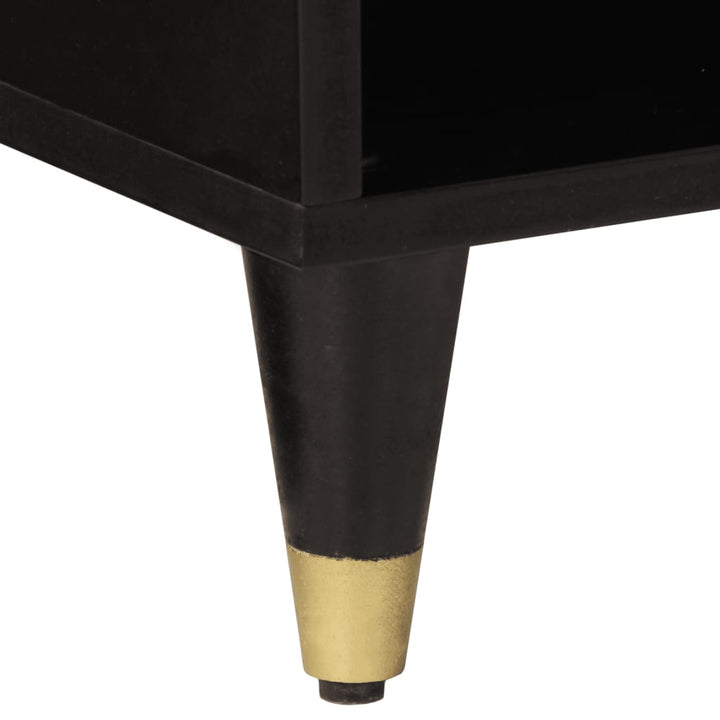 Dulap Lateral, 80X33X75 Cm, Lemn Masiv De Mango