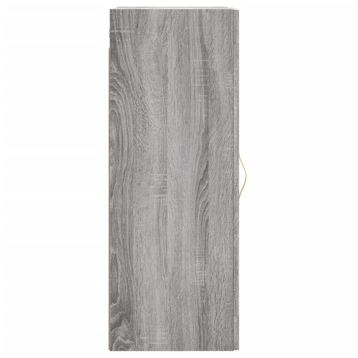 Dulap De Perete, Gri Sonoma, 34,5X34X90 Cm, Lemn Prelucrat