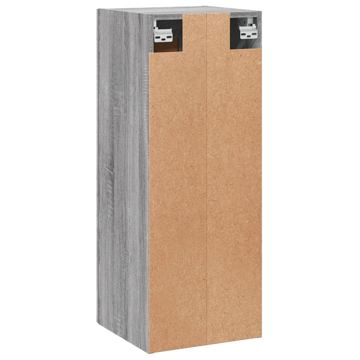 Dulap De Perete, Gri Sonoma, 34,5X34X90 Cm, Lemn Prelucrat