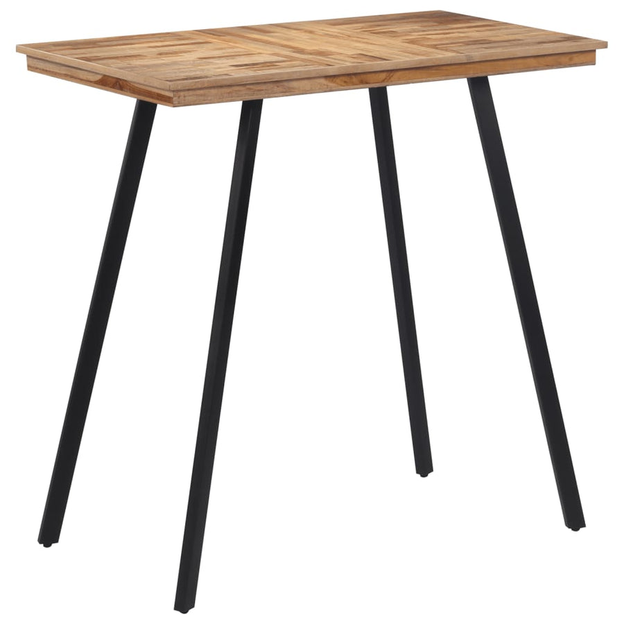 Masă De Bar, 110X55X105 Cm, Lemn Masiv De Tec