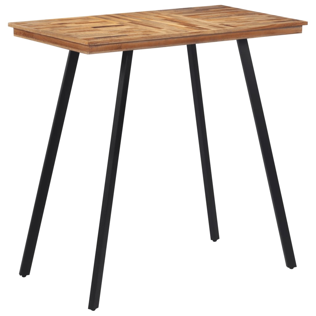 Masă De Bar, 110X55X105 Cm, Lemn Masiv De Tec