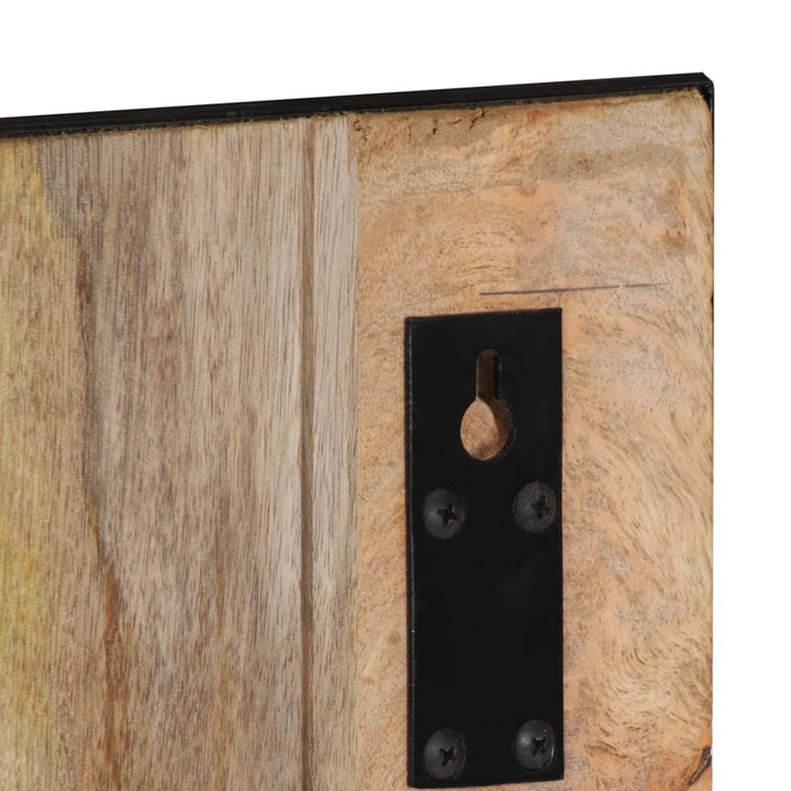 Cuier Pentru Haine, 35X8X110 Cm, Lemn Masiv De Mango Brut