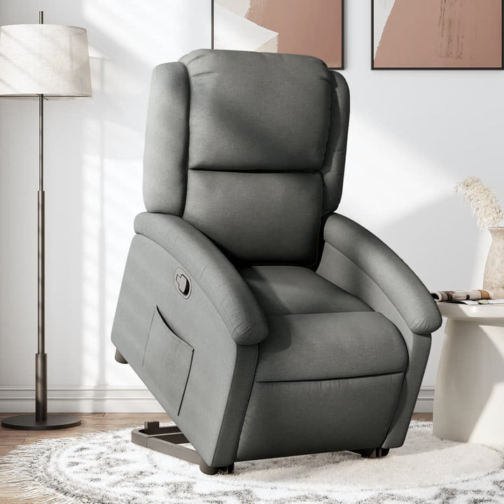 Fotoliu Electric Rabatabil Cu Ridicare, , Textil