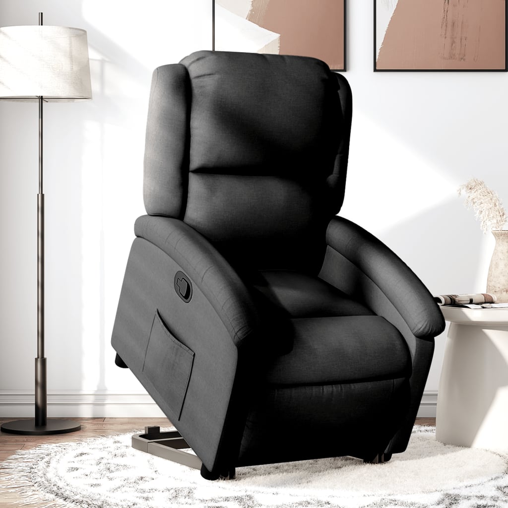 Fotoliu Electric Rabatabil Cu Ridicare, , Textil