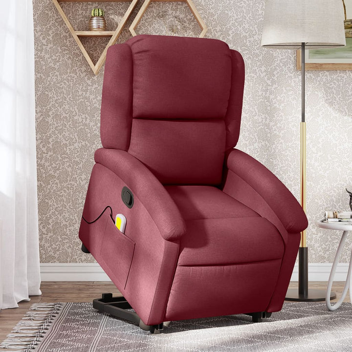 Fotoliu Electric Rabatabil Cu Ridicare, , Textil