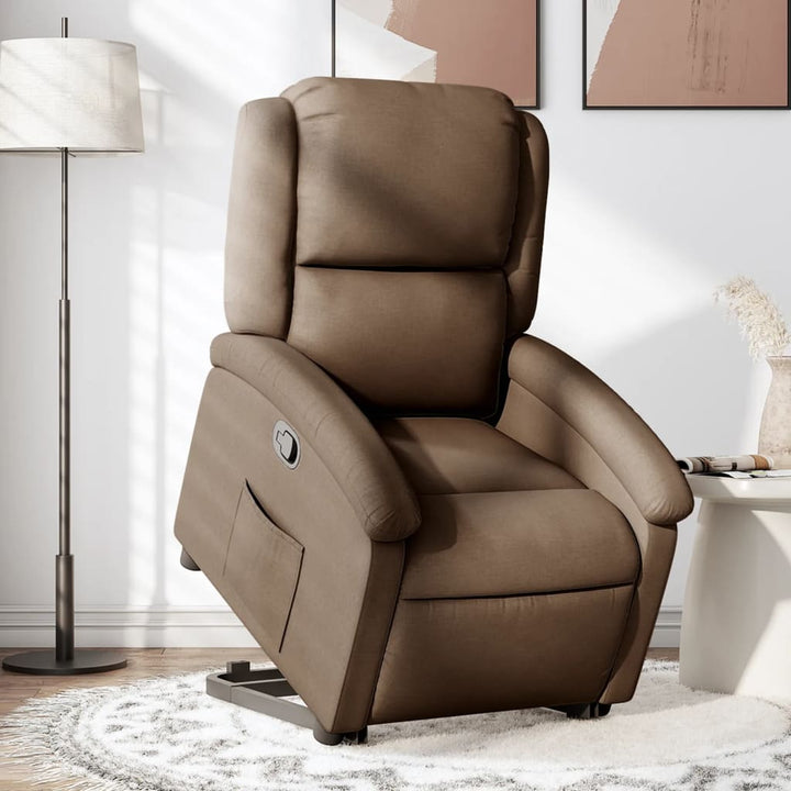 Fotoliu Electric Rabatabil Cu Ridicare, , Textil