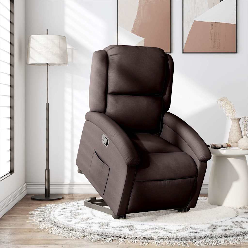 Fotoliu Electric Rabatabil Cu Ridicare, , Textil