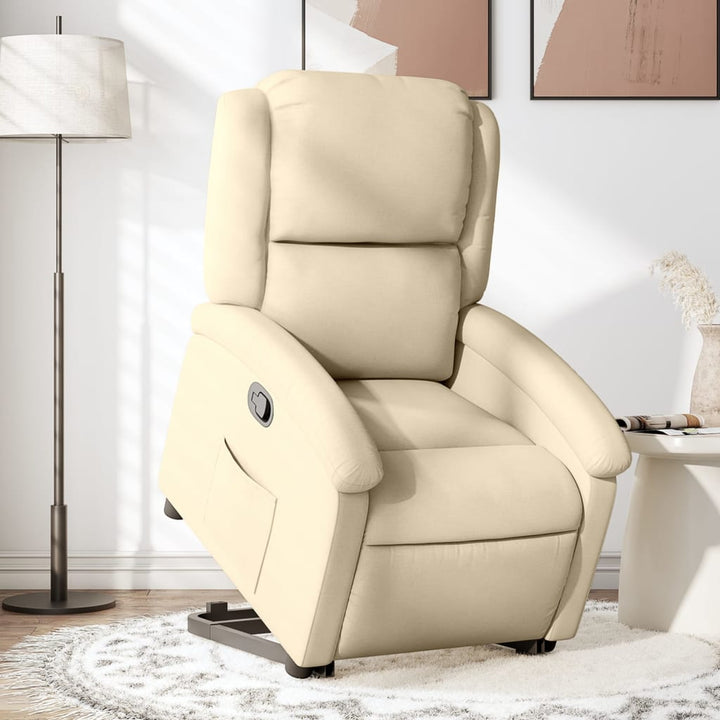 Fotoliu Electric Rabatabil Cu Ridicare, , Textil