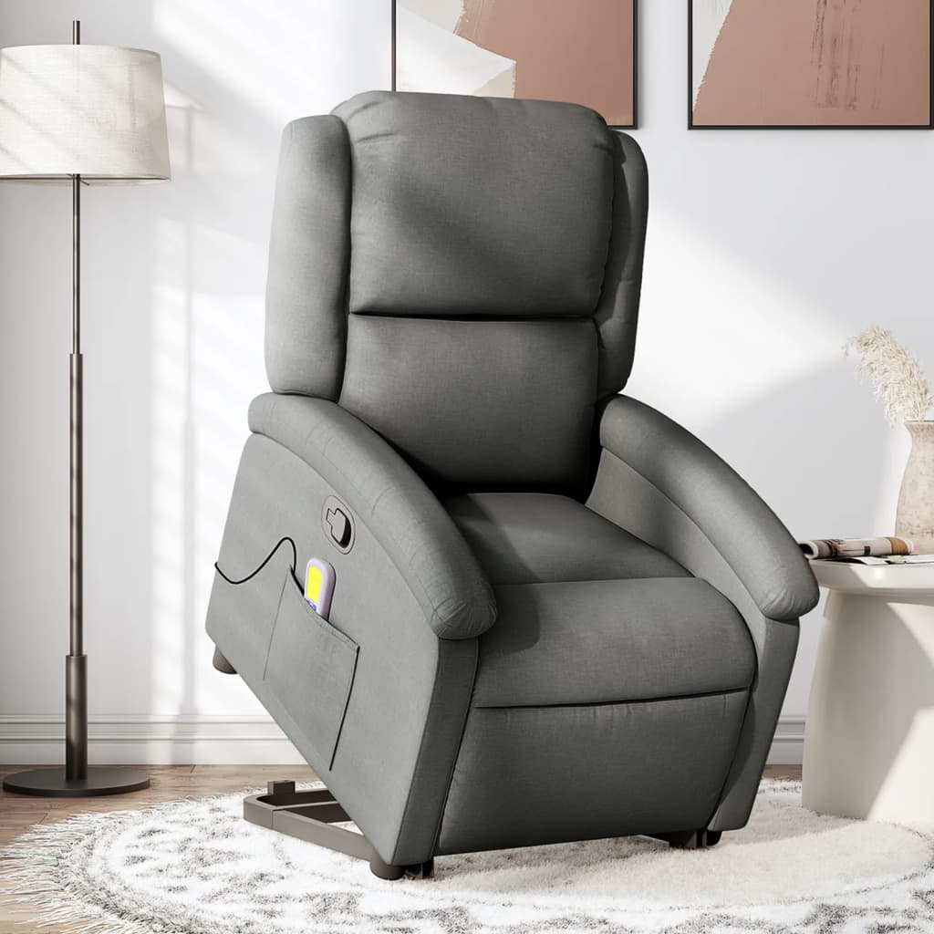 Fotoliu Electric Rabatabil Cu Ridicare, , Textil