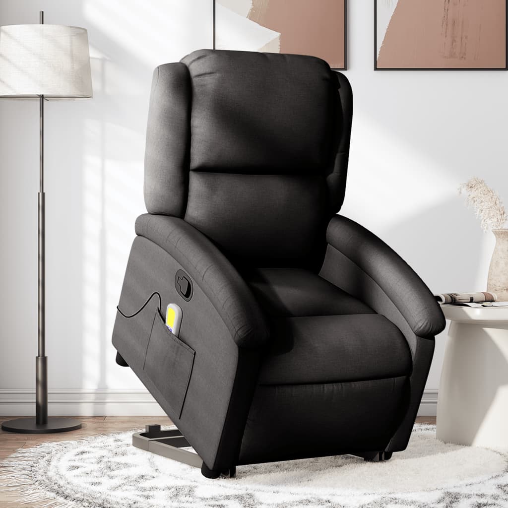 Fotoliu Electric Rabatabil Cu Ridicare, , Textil