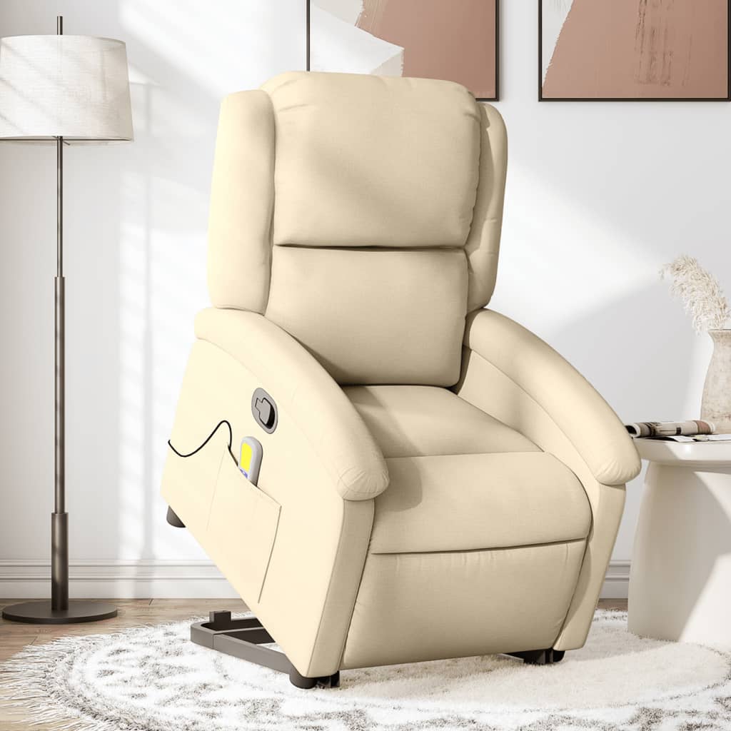 Fotoliu Electric Rabatabil Cu Ridicare, , Textil