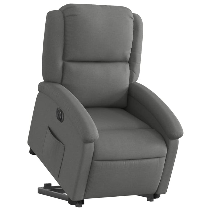 Fotoliu Electric Rabatabil Cu Ridicare, , Textil