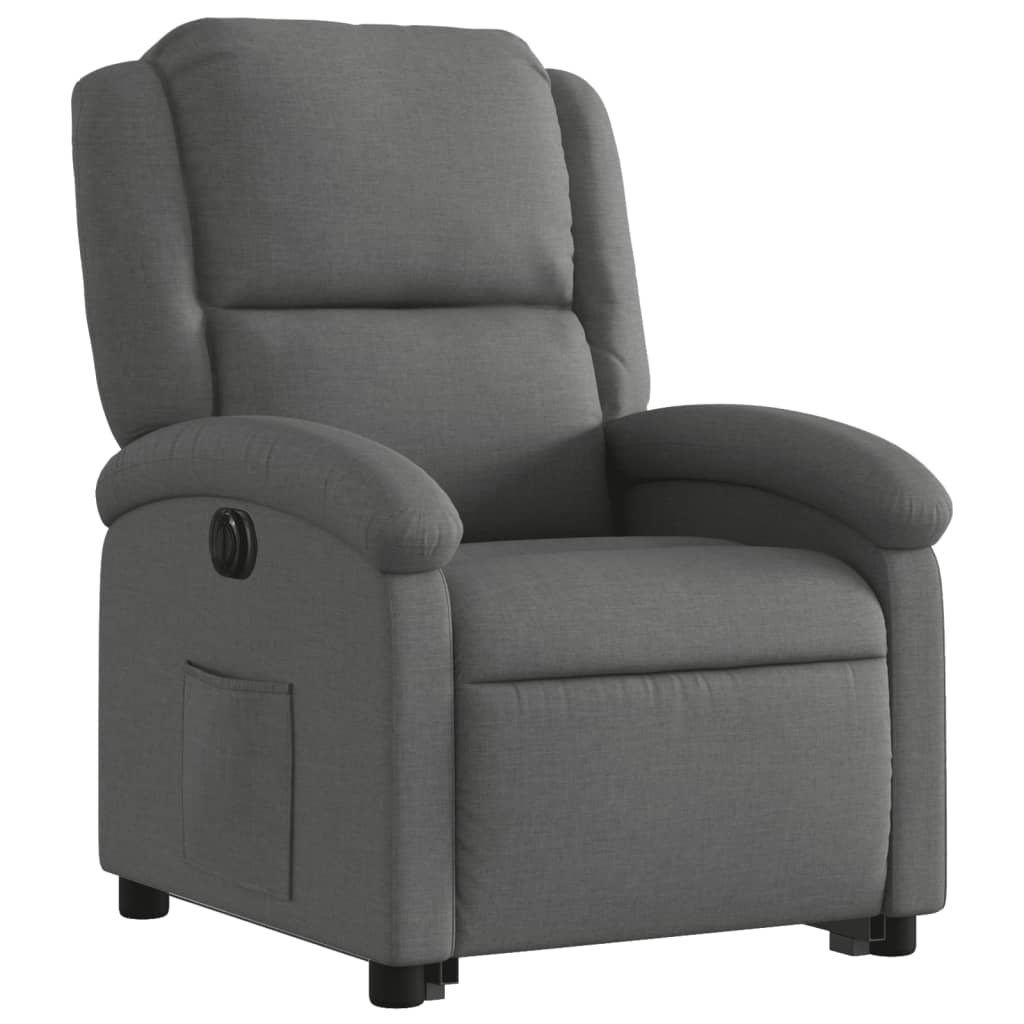 Fotoliu Electric Rabatabil Cu Ridicare, , Textil