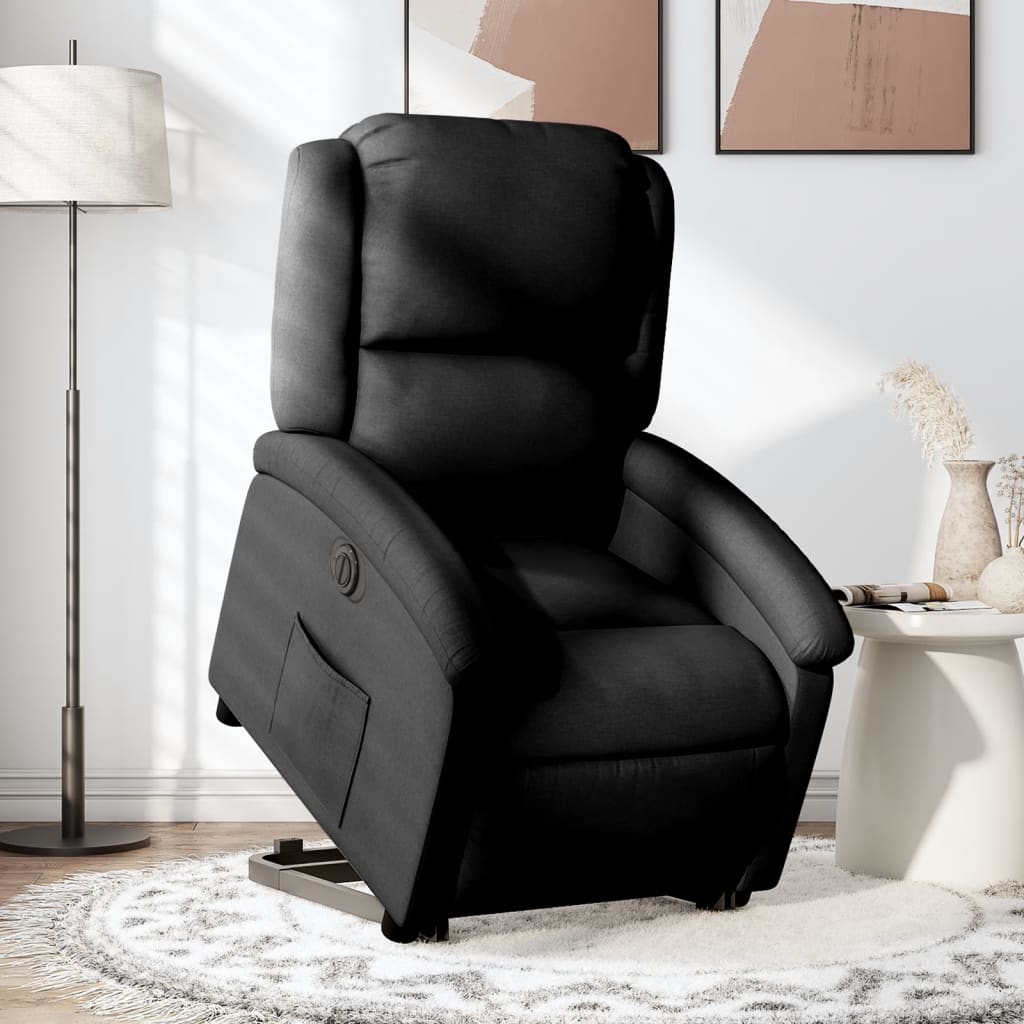 Fotoliu Electric Rabatabil Cu Ridicare, , Textil