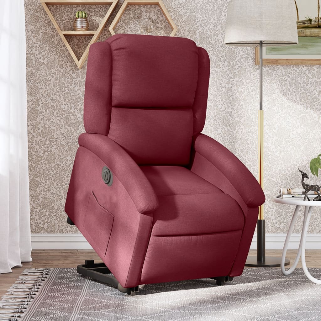 Fotoliu Electric Rabatabil Cu Ridicare, , Textil