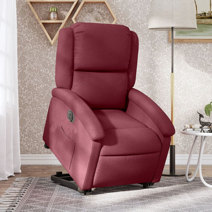 Fotoliu Electric Rabatabil Cu Ridicare, , Textil