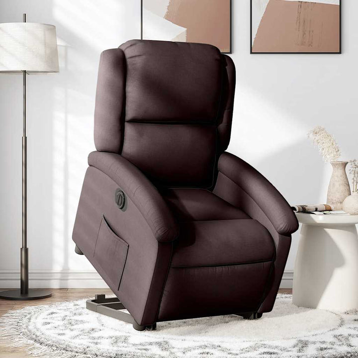 Fotoliu Electric Rabatabil Cu Ridicare, , Textil