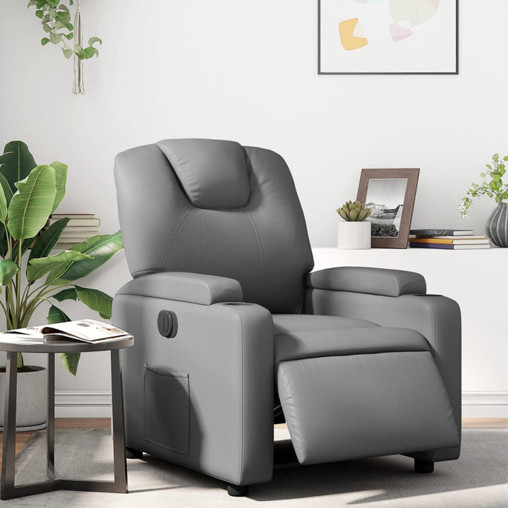 Fotoliu Rabatabil Electric, , Piele Ecologică