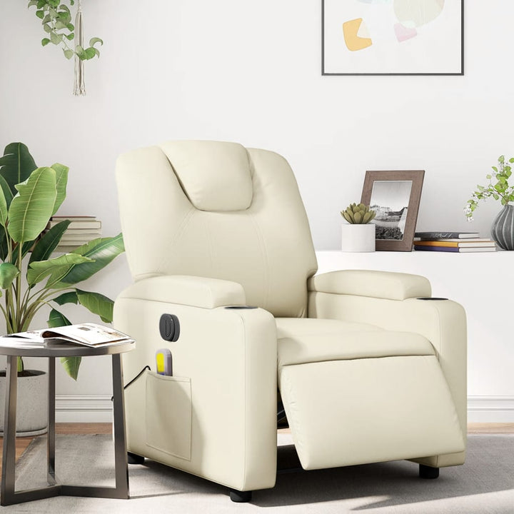 Fotoliu Rabatabil Electric, , Piele Ecologică