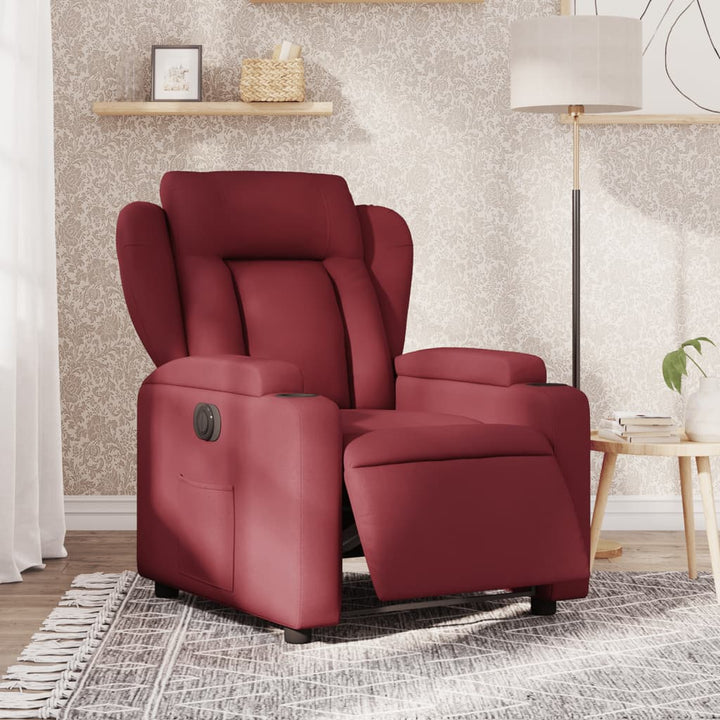 Vixl Fotoliu Electric De Masaj Rabatabil, , Textil
