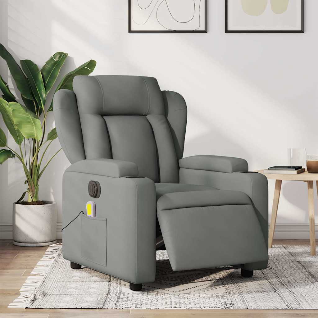 Vixl Fotoliu Electric De Masaj Rabatabil, , Textil