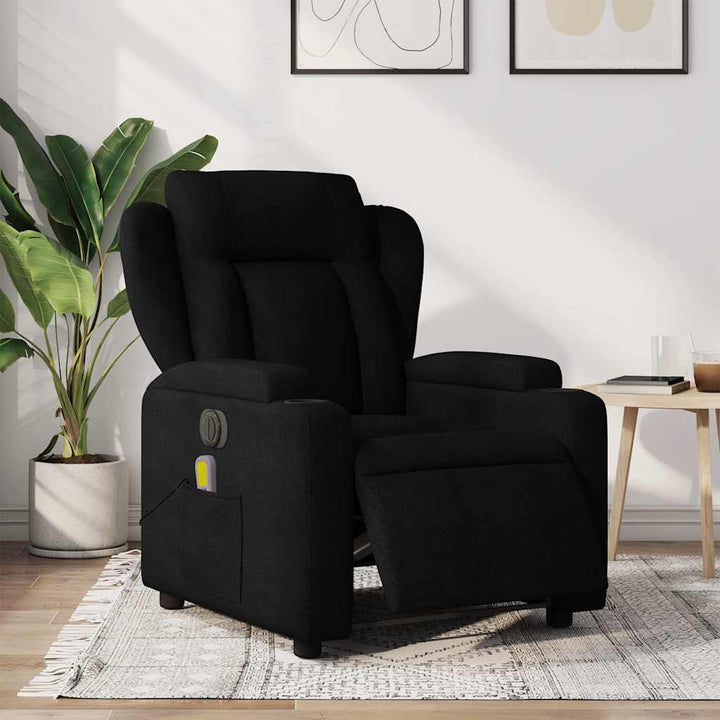 Vixl Fotoliu Electric De Masaj Rabatabil, , Textil